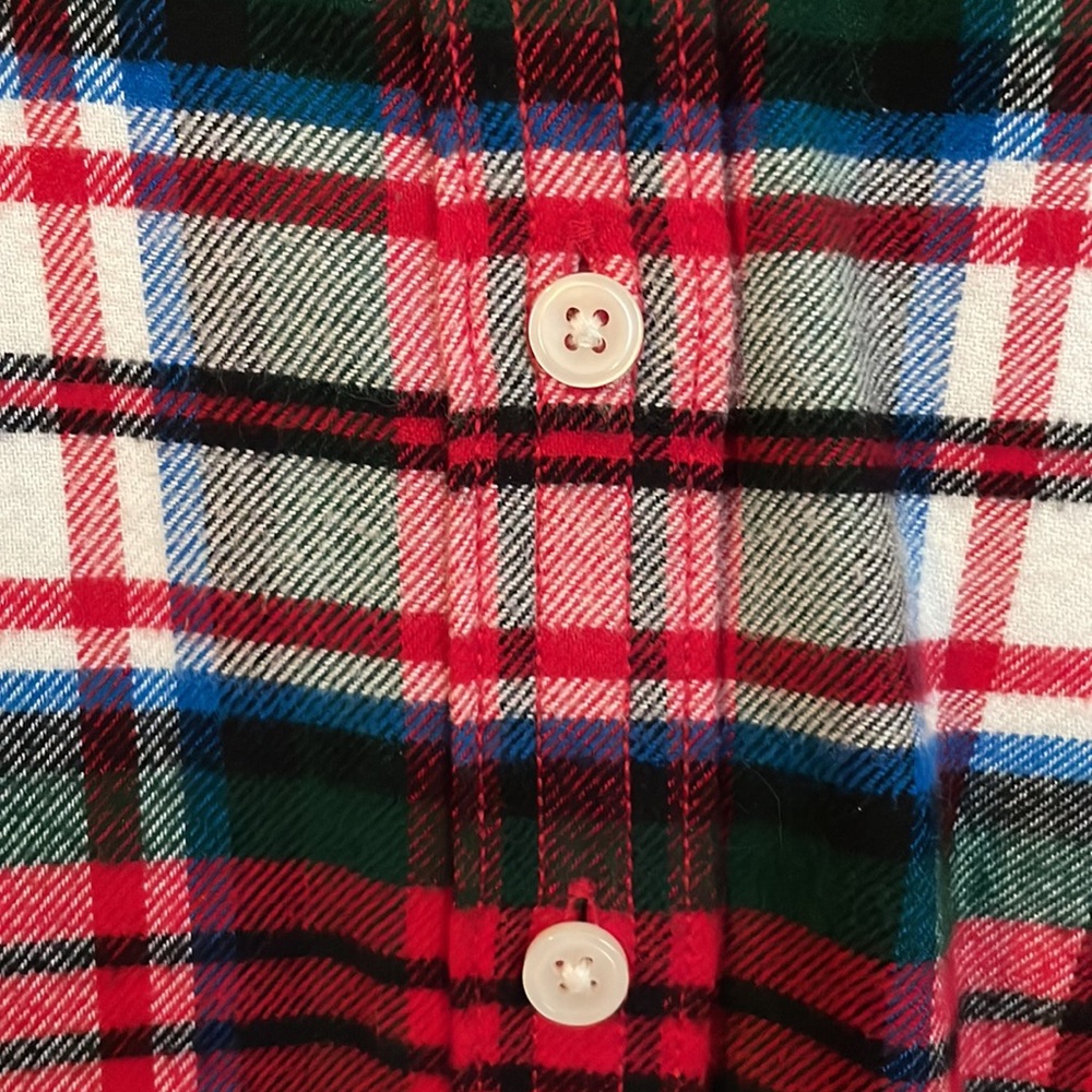 Lands’ End flannel shirt - Picture 4 of 6